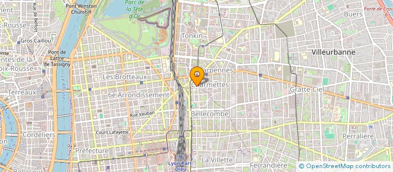 localisation de l'entreprise LA TOQUE  LYON