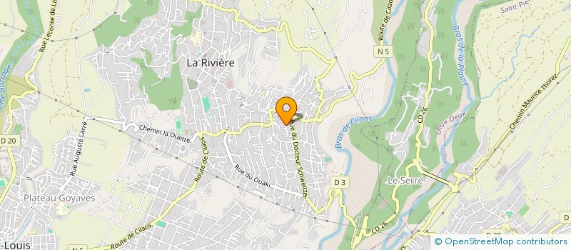 localisation de l'entreprise LA TOQUE DU BOULANGER à SAINT-LOUIS