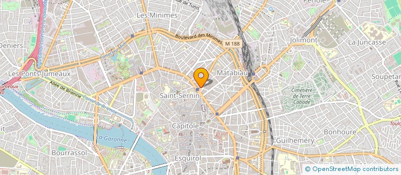 localisation de l'entreprise LA TOQUE OCCITANE à TOULOUSE