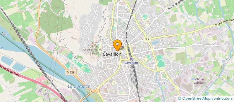 localisation de l'entreprise LA TORNADE  CAVAILLON