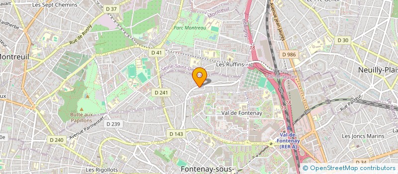 localisation de l'entreprise LA TORRE à FONTENAY-SOUS-BOIS