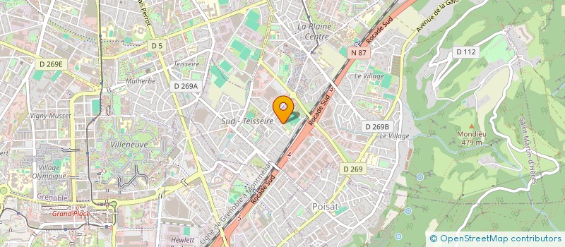 localisation de l'entreprise LA TORRE  SAINT-MARTIN-D'HERES