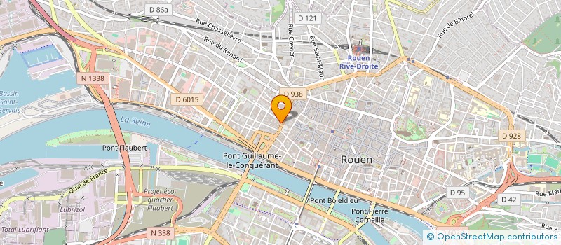 localisation de l'entreprise LA TORTUE  ROUEN