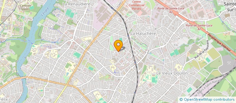 localisation de l'entreprise LA TORTUE D OR à NANTES
