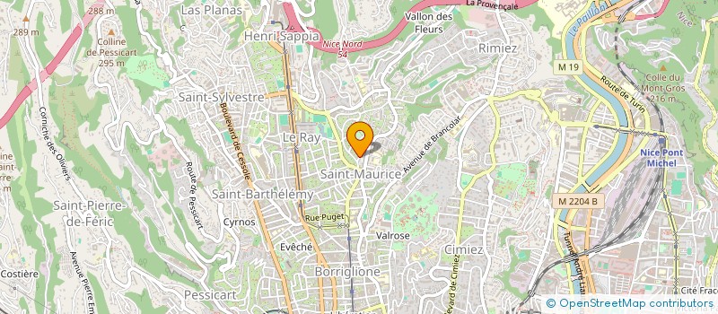 localisation de l'entreprise LA TORTUE DES MOURAILLES à NICE