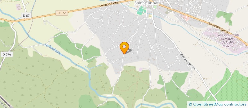 localisation de l'entreprise LA TORTUE QUI SECOUE LE MONDE (TSM)  SAINT-CANNAT