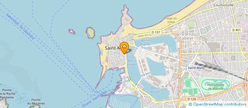 localisation de l'entreprise LA TORTUGA à SAINT-MALO