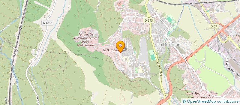localisation de l'entreprise LA TOSCANE à AIX-EN-PROVENCE