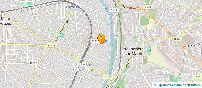 localisation de l'entreprise LA TOUBANA à SAINT-MAUR-DES-FOSSES