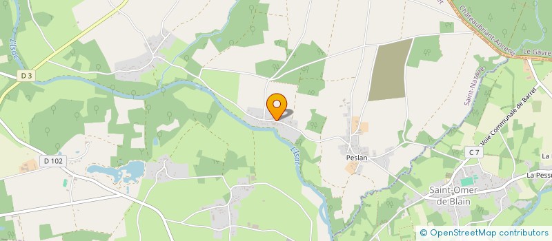 localisation de l'entreprise LA TOUCHE  GUENROUET