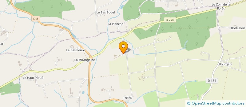 localisation de l'entreprise LA TOUCHE AGA à RUFFIAC
