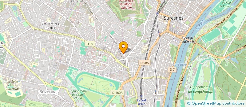 localisation de l'entreprise LA TOUCHE ROMANTIQUE à SURESNES