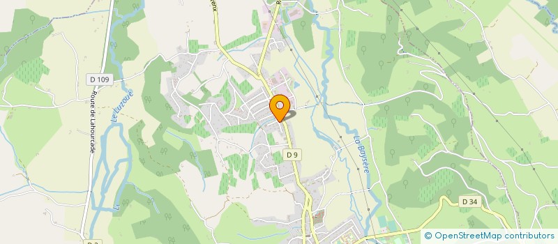 localisation de l'entreprise LA TOULOUSAINE à MONEIN