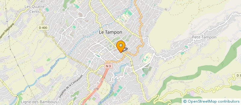 localisation de l'entreprise LA TOULOUSAINE à LE TAMPON