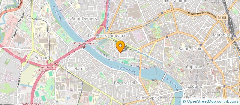 localisation de l'entreprise LA TOULOUSAINE à TOULOUSE
