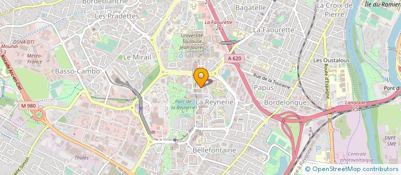 localisation de l'entreprise LA TOULOUSAINE GLOBAL SERVICES à TOULOUSE