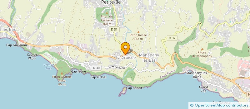 localisation de l'entreprise LA TOUPIE à PETITE-ILE