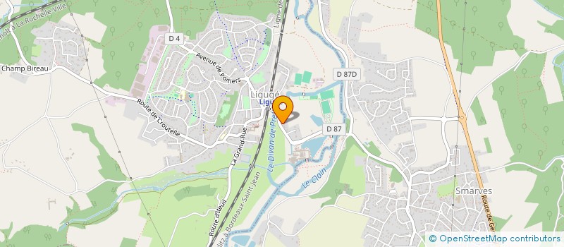 localisation de l'entreprise LA TOUPIE VOLANTE  CELLE-LEVESCAULT