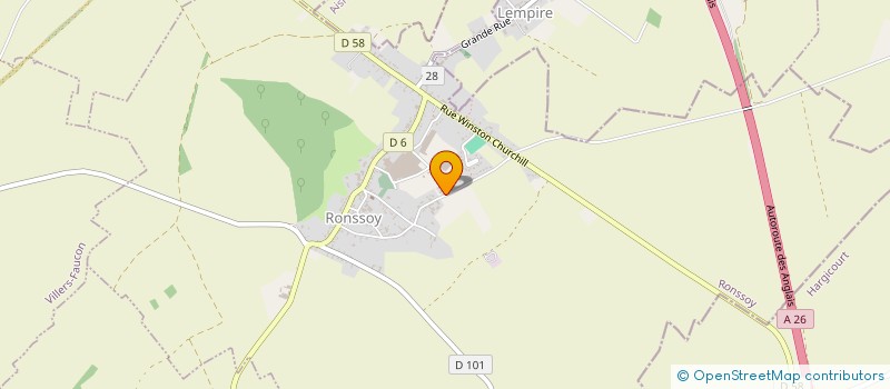 localisation de l'entreprise LA TOUPIOLE à RONSSOY
