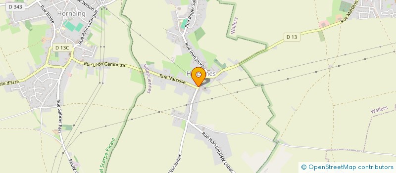 localisation de l'entreprise LA TOUQUETTE  HELESMES