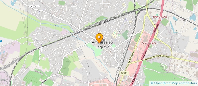 localisation de l'entreprise LA TOUR 3  AMBARES-ET-LAGRAVE