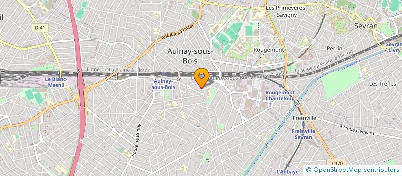 localisation de l'entreprise LA TOUR à AULNAY-SOUS-BOIS
