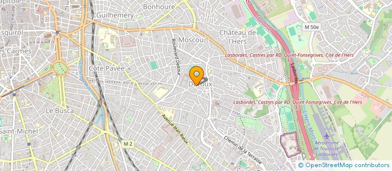 localisation de l'entreprise LA TOUR à TOULOUSE