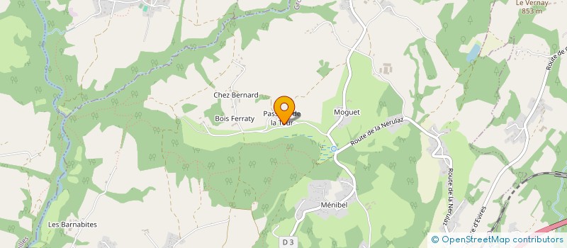 localisation de l'entreprise LA TOUR  GROISY