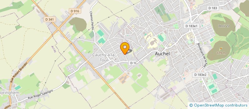 localisation de l'entreprise LA TOUR  CAUCHY-A-LA-TOUR