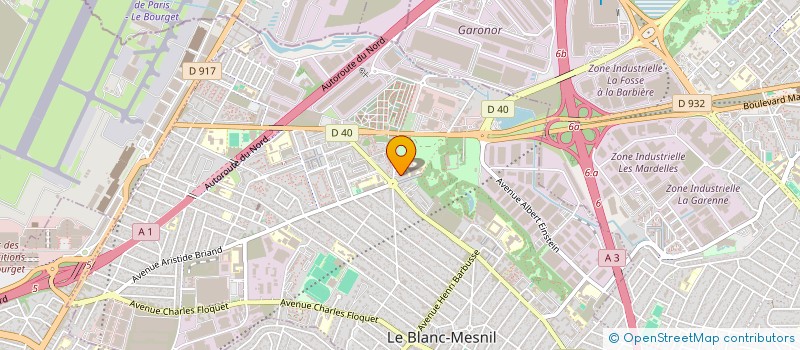 localisation de l'entreprise LA TOUR BLANC MESNILOISE à LE BLANC-MESNIL