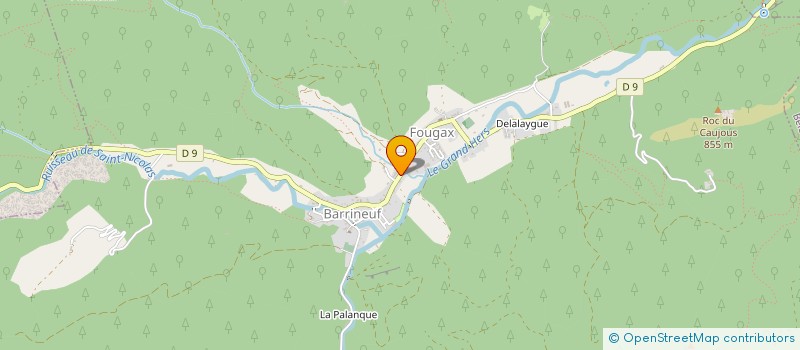 localisation de l'entreprise LA TOUR CATHARE à FOUGAX-ET-BARRINEUF