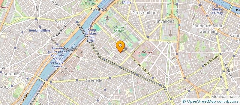 localisation de l'entreprise LA TOUR COURCIER ASSOCIES  PARIS