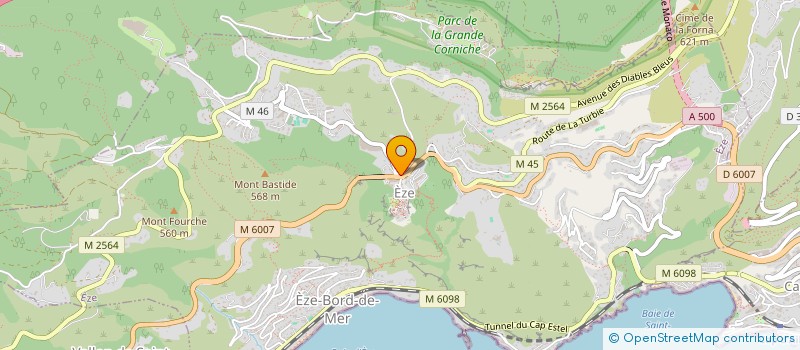 localisation de l'entreprise LA TOUR D'AILLEURS  EZE