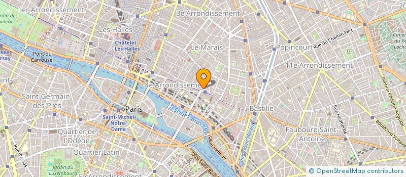 localisation de l'entreprise LA TOUR DE BABEL à PARIS