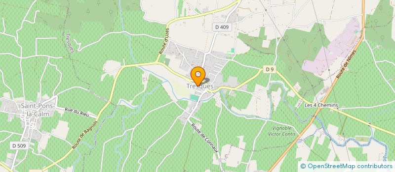 localisation de l'entreprise LA TOUR DE GUET  TRESQUES