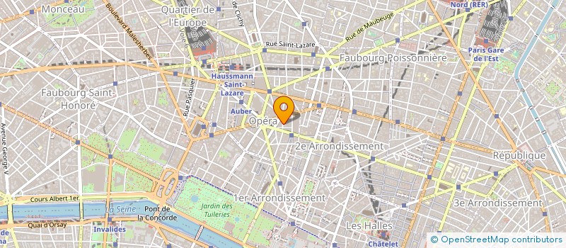localisation de l'entreprise LA TOUR DE JADE à PARIS