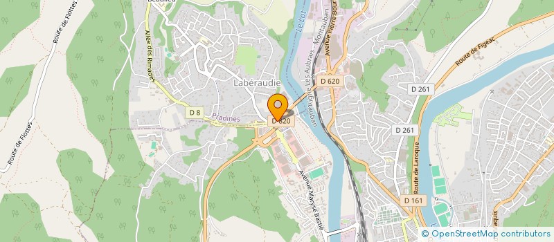 localisation de l'entreprise LA TOUR DE PIZZ à PRADINES