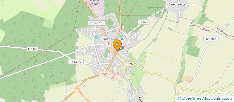 localisation de l'entreprise LA TOUR DE PIZZ à CHATEAUNEUF-EN-THYMERAIS