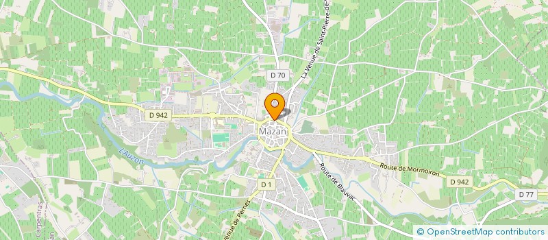 localisation de l'entreprise LA TOUR DE PIZZ'A  MAZAN