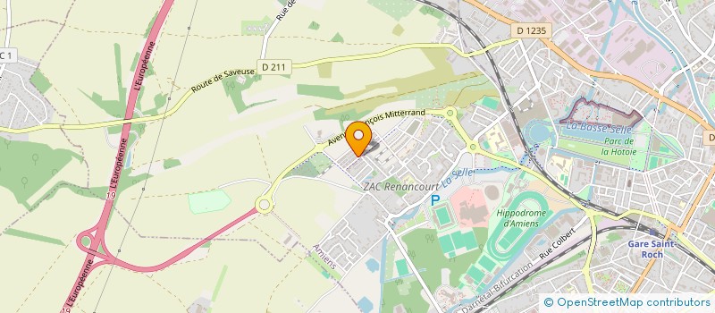 localisation de l'entreprise LA TOUR DES DEFIS  AMIENS