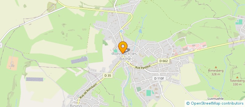 localisation de l'entreprise LA TOUR DES SAVEURS 2.0  ROHRBACH-LES-BITCHE