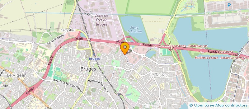 localisation de l'entreprise LA TOUR DES TROIS ETOILES  BRUGES