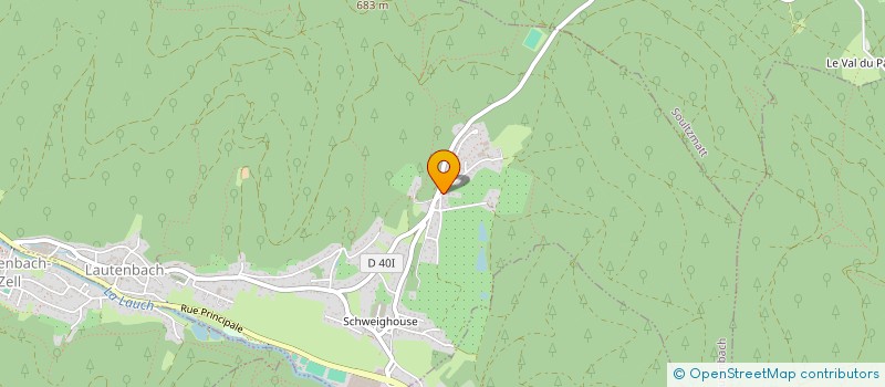 localisation de l'entreprise LA TOUR DU CHATEAU  MULHOUSE