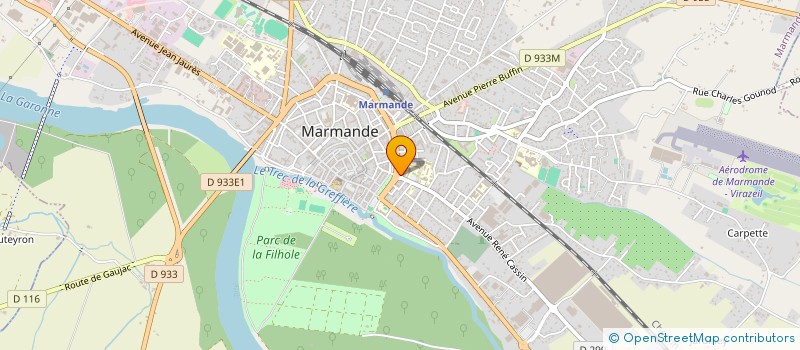 localisation de l'entreprise LA TOUR DU MAINE à MARMANDE