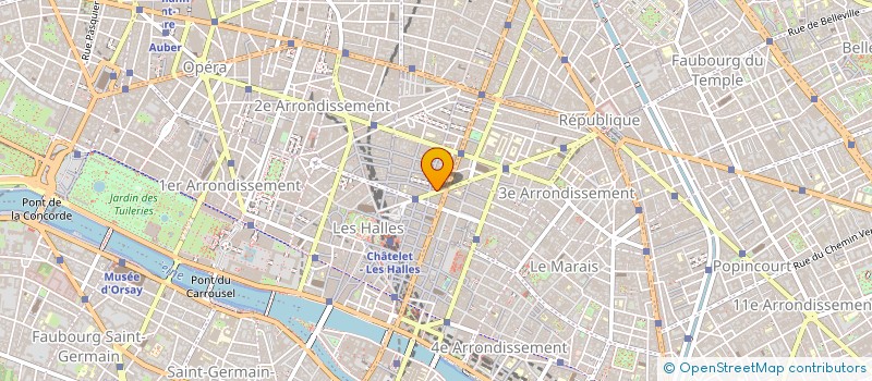 localisation de l'entreprise LA TOUR HASSAN  PARIS