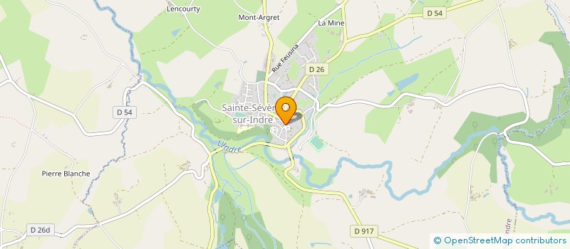 localisation de l'entreprise LA TOUR PREND GARDE à SAINTE-SEVERE-SUR-INDRE