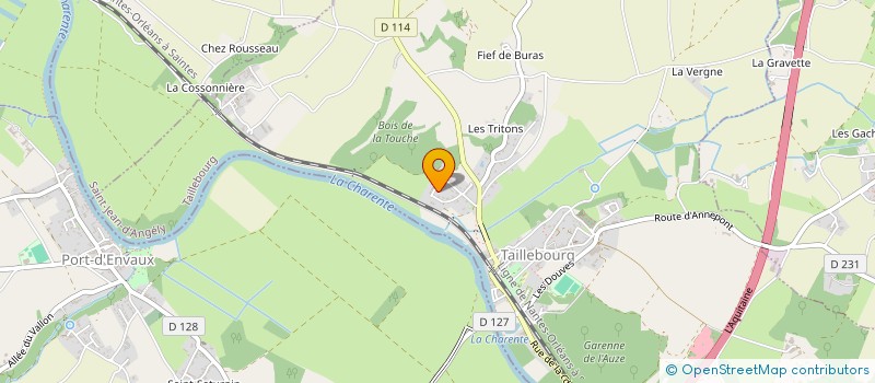 localisation de l'entreprise LA TOUR SAINT LOUIS  TAILLEBOURG