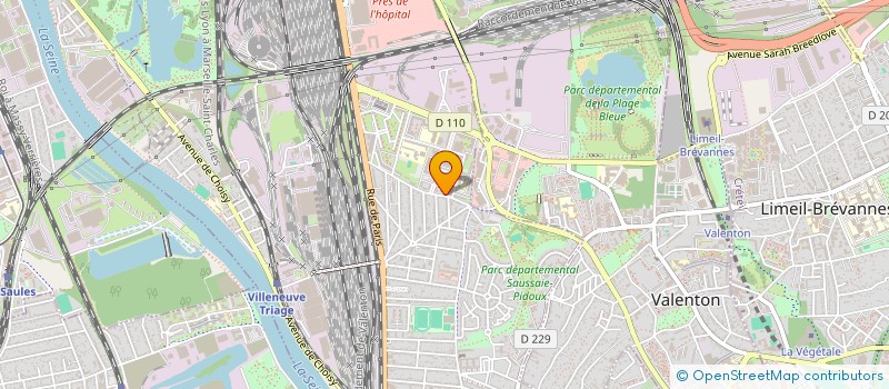 localisation de l'entreprise LA TOUR VTC à VILLENEUVE-SAINT-GEORGES