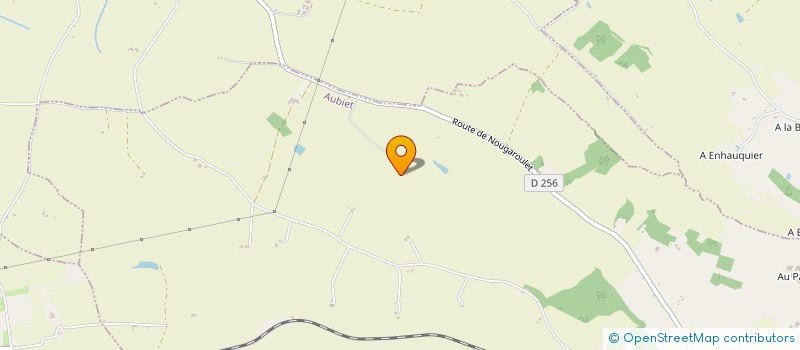 localisation de l'entreprise LA TOURASSE  AUBIET