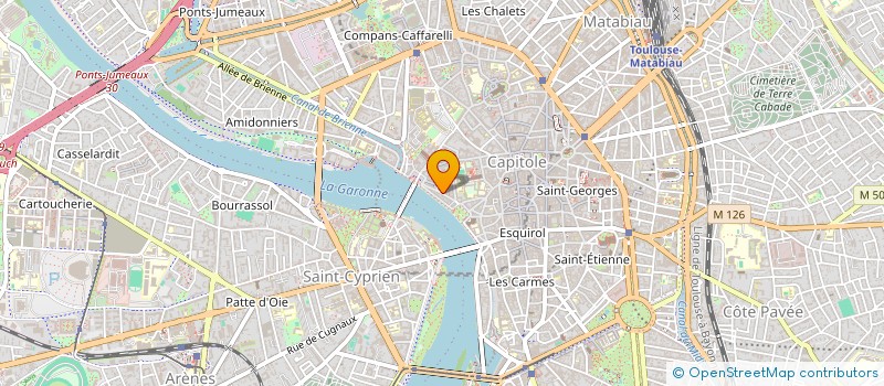 localisation de l'entreprise LA TOURASSE à TOULOUSE